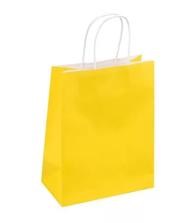 Ajándéktáska, sodrottfüles, 18x23x10 cm, DONAU "Home", vegyes színek