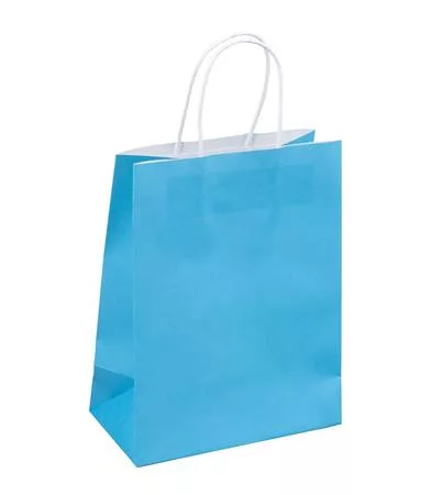 Ajándéktáska, sodrottfüles, 18x23x10 cm, DONAU "Home", vegyes színek