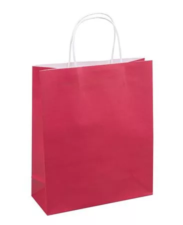 Ajándéktáska, sodrottfüles, 25x30x10 cm, DONAU "Home", vegyes színek