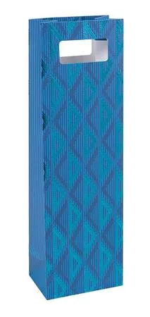 Italtartó tasak, 12x41,5x8 cm, DONAU "Home", vegyes minta