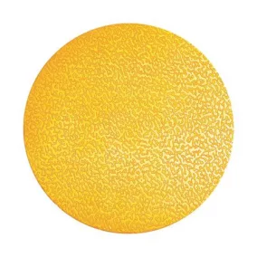   Padlójelölő matrica, 100 mm, DURABLE "Pont", sárga