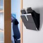   Prospektustartó, fali, fekvő, A4, DURABLE "FLEXIPLUS 2", fekete