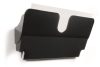 Prospektustartó, fali, fekvő, A4, mágneses, DURABLE "FLEXIPLUS", fekete