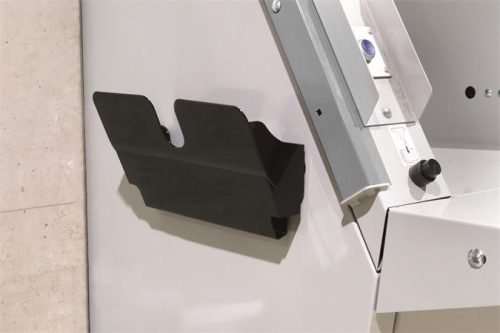 Prospektustartó, fali, fekvő, A4, mágneses, DURABLE "FLEXIPLUS", fekete