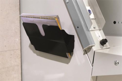 Prospektustartó, fali, fekvő, A4, mágneses, DURABLE "FLEXIPLUS", fekete