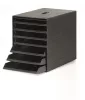 Irattároló, műanyag, 7 fiókos, DURABLE "Idealbox Plus", antracit