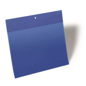   Logisztikai zseb, A4, fekvő, DURABLE "Neodym", mágnessel, sötétkék