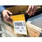 Logisztikai zseb, A5, fekvő, DURABLE, dróttal, sárga