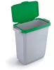 Nyitható tető, 60 l-es szemeteshez, műanyag, DURABLE "Durabin®", zöld