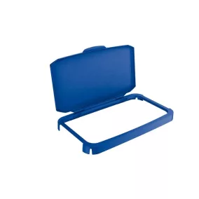   Nyitható tető, 60 l-es szemeteshez, műanyag, DURABLE "Durabin®", kék