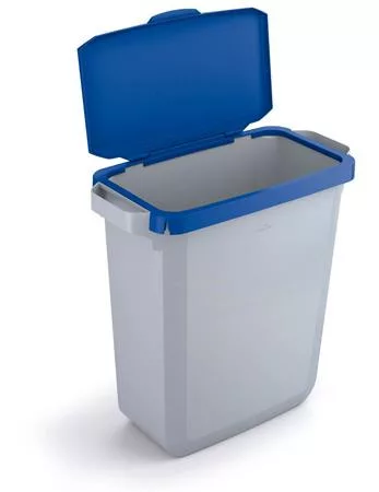 Nyitható tető, 60 l-es szemeteshez, műanyag, DURABLE "Durabin®", kék