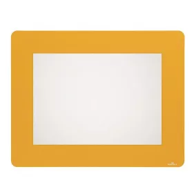 Padlójelölő ablak, sárga, A4, eltávolítható, DURABLE