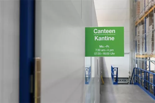 Információs tábla, A4, öntapadó, fekvő, DURABLE