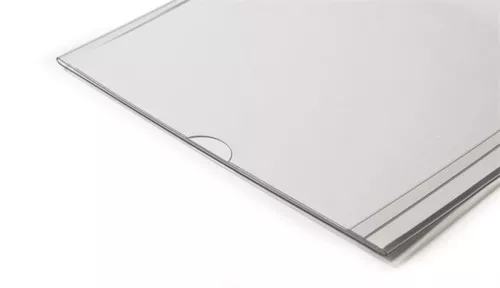 Információs tábla, 149x149 mm, mágneses, DURABLE, áttetsző