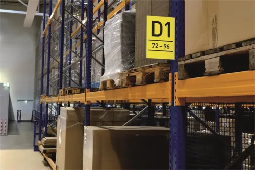 Információs tábla, A4, mágneses, álló, DURABLE