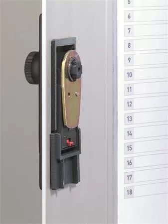 Zárható kulcsszekrény, számzáras, 72 kulcs, DURABLE "KEY BOX CODE"