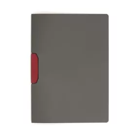   Gyorsfűző, klipes, A4, DURABLE "DURASWING® COLOR 30", piros