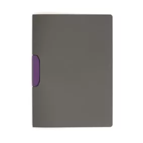   Gyorsfűző, klipes, A4, DURABLE "DURASWING® COLOR 30", lila
