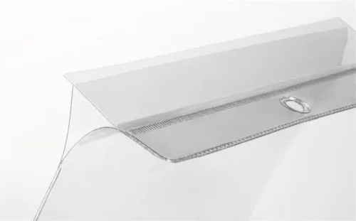 Információs tasak, akasztható, A4, DURABLE, áttetsző