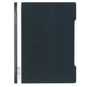 Gyorsfűző, PP, A4+, DURABLE, fekete