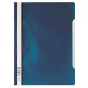   Gyorsfűző, PP, A4, DURABLE "Economy", sötétkék