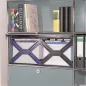   Függőmappa tároló, műanyag, DURABLE, "CARRY® plus", kék