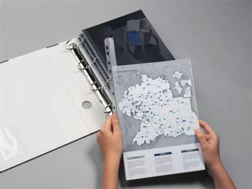 Iratsín, 6 mm, 1-60 lap, DURABLE, áttetsző