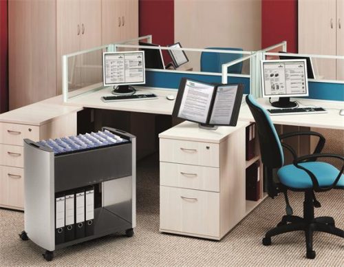 Függőmappa tároló, fém, DURABLE "Design Line"