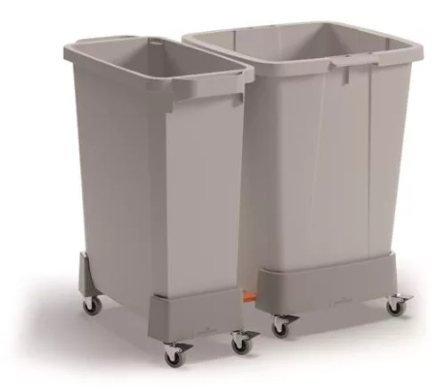 Szállítókocsi, 60 liter, rPP, DURABLE, grafit