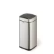 Szemetes, 21 l, szenzoros tetővel, DURABLE "NO TOUCH", ezüst