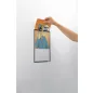 Dokumentumtartó, A4, mágneses, DURABLE, szürke