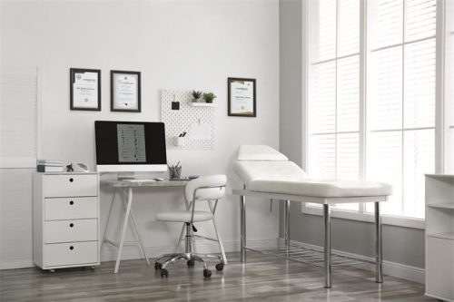 Posztertábla, fali, A4, alumínium keret, DURABLE, fekete