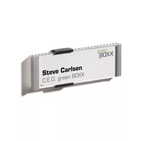   Információs tábla, 149x52,5 mm, DURABLE "INFO SIGN", ezüst