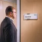   Információs tábla, 149x52,5 mm, DURABLE "INFO SIGN", ezüst