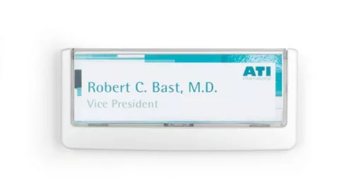 Információs tábla, 149x52,5 mm, DURABLE "CLICK SIGN", fehér