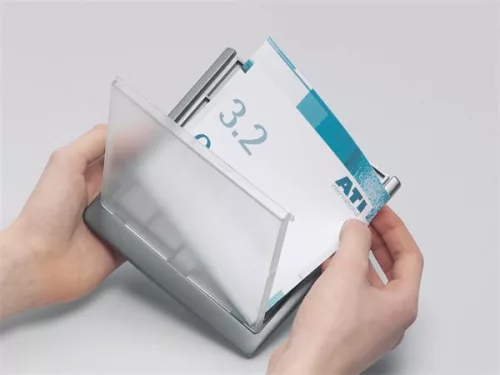 Információs tábla, 149x52,5 mm, DURABLE "CLICK SIGN", fehér