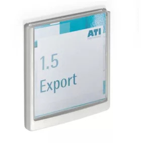   Információs tábla, 149x148,5 mm, DURABLE "CLICK SIGN", fehér