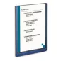   Információs tábla, 210x297 mm, DURABLE „CLICK SIGN”, kék