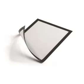   Infokeret, A4, mágneses, DURABLE "DURAFRAME® MAGNETIC", fekete