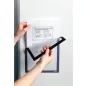   Infokeret, A4, mágneses, DURABLE "DURAFRAME® MAGNETIC", sötétkék