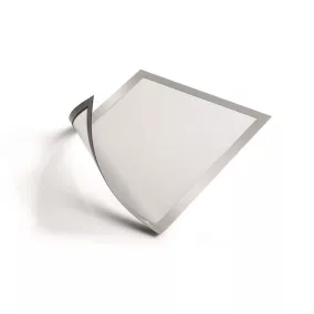   Infokeret, A4, mágneses, DURABLE "DURAFRAME® MAGNETIC", ezüst