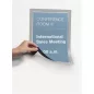   Infokeret, A4, mágneses, DURABLE "DURAFRAME® MAGNETIC", ezüst