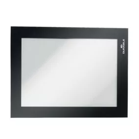   Infokeret, öntapadó, A6, DURABLE "DURAFRAME®", fekete