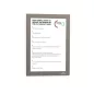  Infokeret, A5, öntapadó háttal, mágneses előlappal, DURABLE "DURAFRAME", ezüst-ezüst