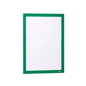   Infokeret, A4, öntapadó háttal, DURABLE "DURAFRAME®", zöld