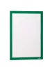 Infokeret, A4, öntapadó háttal, DURABLE "DURAFRAME®", zöld