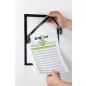   Infokeret, A4, öntapadó, jegyzetelhető, DURABLE DURAFRAME® "NOTE", fekete