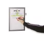   Infokeret, A4, öntapadó, jegyzetelhető, DURABLE DURAFRAME® "NOTE", ezüst