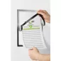   Infokeret, A4, öntapadó, jegyzetelhető, DURABLE DURAFRAME® "NOTE", ezüst