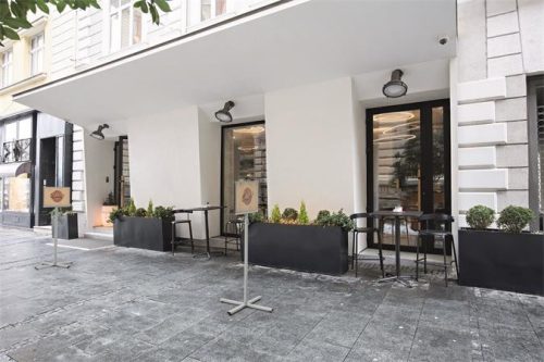 Padlóállvány, kültéri, A3, DURABLE "INFO STAND", antracit-szürke